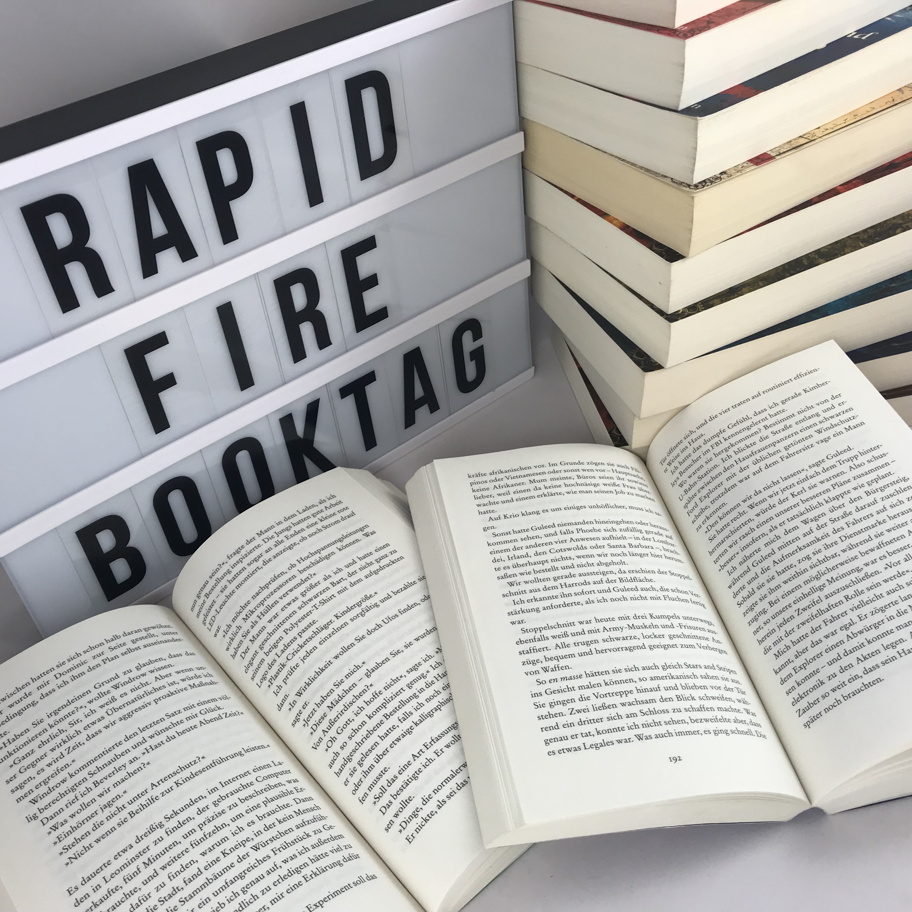 bücherreich 118 - Sonderepisode Buchtag Rapid Fire Book Tag episode artwork
